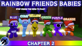 Rainbow Friends BABIES in RAINBOW FRIENDS Rainbow Friends CH2 [upl. by Zurciram]