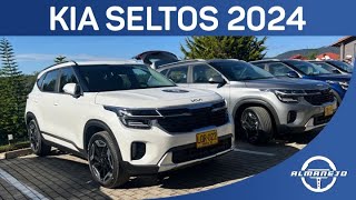 KIA SELTOS 2024 se renueva en todo  Primer Vistazo [upl. by Kooima]