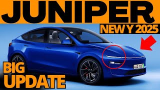 IT’S HERE New 2025 Tesla Model Y Juniper  Hidden Details And Production Of The New Tesla 2025 [upl. by Ruosnam653]