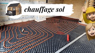 Pose du chauffage au sol  vlog rénovation 11 [upl. by Lougheed]