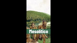 ⭐Mesolítico shorts 📗 aulamedia Historia [upl. by Irb]