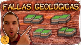 🌍 ¿Qué es una FALLA GEOLÓGICA 💥 Tipos de fallas 3 min 😱 [upl. by Earla923]