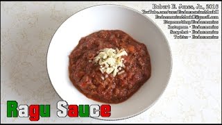 How to Make RAGU SAUCE  Day 16994 [upl. by Dupuis]