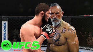 🔥Khabib Nurmagomedov vs Old Yuri Boyka EA sports UFC 5 🔥 [upl. by Enobe]