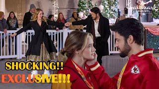 YampR’s Hunter King Shares Tips for Beating the Heat on Hallmark Christmas Sets [upl. by Ecinehs]