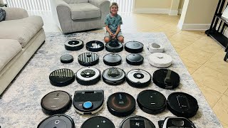 Our Entire Collection of 24 Robot Vacuums [upl. by Zane]