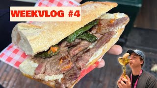 WEEKVLOG 4 Steak Sandwich in Amsterdam eten en meer😋 [upl. by Furlani]