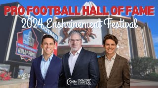 2024 Pro Football Hall of Fame Enshrinement Festival 🏈 [upl. by Yarod]