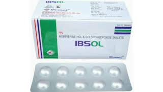 IBSOL Tablets MEREVERINE HCL amp CHLORDIAZEPOXIDE TABLETS [upl. by Britney]