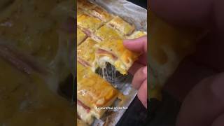 Feuilleté express jambon fromage 🤤 [upl. by Nnylcaj]