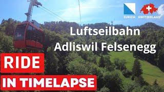 Luftseilbahn LAF Adliswil  Felsenegg Stallikon Switzerland [upl. by Viva]