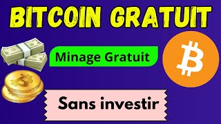 BITCOIN GRATUIT SANS INVESTIR MINAGE GRATUIT  GAGNEZ DE L ARGENT [upl. by Sven]