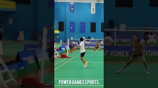 U15 Singles final rally badminton [upl. by Annemarie]