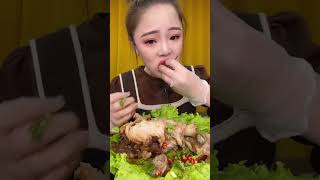 ASMR MUKBANG Sizzling Spicy Pork Belly with Irresistible Crunch Sounds 🎧🔥🥩 ASMRfood mukbang [upl. by Zoarah]