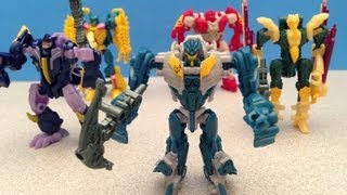 CYBERVERSE PREDACON RIPPERSNAPPER TRANSFORMERS TERRORCON LEGION CLASS BEAST HUNTERS TOY REVIEW [upl. by Liv83]