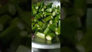 Bendi curry lunch recipe bendakai bajjifood yt shorts [upl. by Ballard]