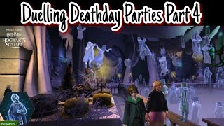 Duelling Deathday Parties Part 4 Harry Potter Hogwarts Mystery [upl. by Alam]