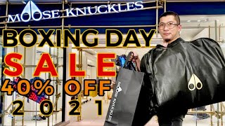 UNBOXING MOOSE KNUCKLES  VALLEYFIELD JACKET REVIEW   BOXING DAY SALE 2021 [upl. by Earla]