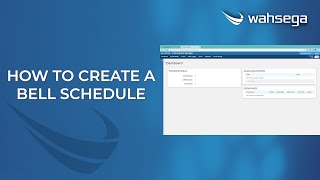 How To Create a Bell Schedule in Carina Event Manager [upl. by Adnirod]