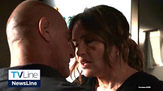 Law amp Order SVU  Benson and Stabler Kiss Fake Out  Episode 24x12 [upl. by Balfore]