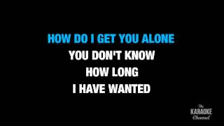 Alone in the Style of quotHeartquot karaoke video with lyrics no lead vocal [upl. by Adnaloy712]