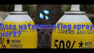 Does waterproofing spray work on a leaking camping tent  VIDEO 1 outdoortrailhikers [upl. by Iat791]