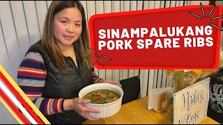 SINAMPALUKANG PORK SPARE RIBS  LUTONG BAHAY  SPARE RIBS RECIPE  Nidas Vlogs America [upl. by Kimble244]