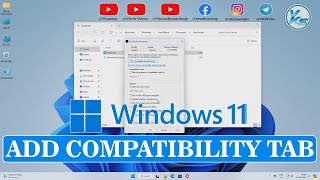 ✅ How To Add Compatibility Tab From Properties in Windows 11 [upl. by Lederer]