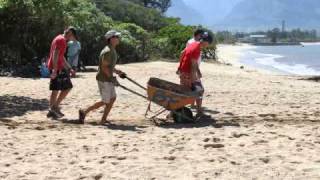 Kite Beach Crew Maui Tsunami Cleanup [upl. by Adnilab]