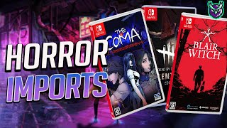 15 HORROR Games to IMPORT For Your Nintendo Switch  Physical Scares [upl. by Sylvanus]