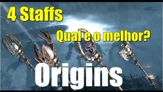 Origins 4 Staffs Qual é o melhor [upl. by Midian]