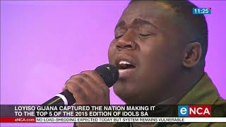 Loyiso Gijana performs Nontsikelelo [upl. by Serrell]