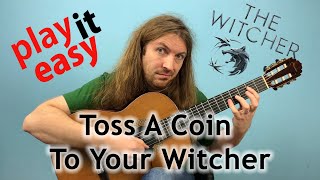 Toss A Coin To Your Witcher  Jaskie guitar cover [upl. by Thaddus]