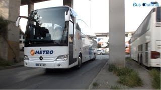 Mercedes Benz Travego SHD 17 Metro Suit  1080p [upl. by Ayerdna584]