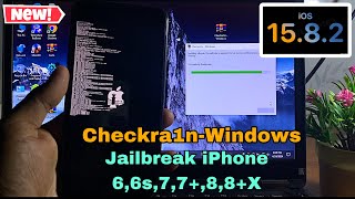 Checkra1nWindows Jailbreak iOS 1582  iOS 140 on iPhone 66s7788X  Don’t use USB Flash [upl. by Roberson502]