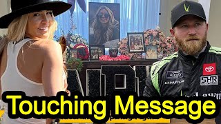 The Most Touching Message From Lizzy Musi To Jeffrey Earnhardt Before Passing Away [upl. by Reivaxe]