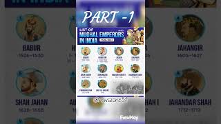 Mughal Emperor shorts history shortsvideo 15261857 [upl. by Las]