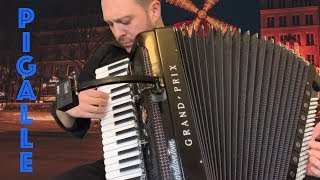 Pigalle  French cafe music by Accordion Tom  Accordéon Francais [upl. by Yenterb]