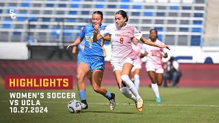 Women’s Soccer  USC 1 UCLA 0 Highlights 102724 [upl. by Aissirac256]