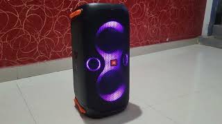 JBL Partybox 110  Indoor Bass Test Audio With Bass Boost Levels [upl. by Natlus]