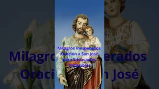 Milagros Inesperados Oración a San José para Situaciones Imposibles [upl. by Synned]