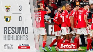 Resumo Benfica 30 Famalicão Liga 2324 15 [upl. by Naida]