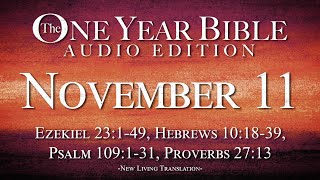 November 11  One Year Bible Audio Edition [upl. by Levesque141]