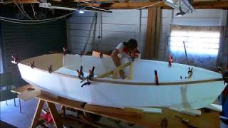 Building a Spindrift dinghy  going 3D [upl. by Noremak799]