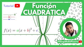 🟢 Graficar FUNCIÓN CUADRÁTICA en su FORMA ESTÁNDAR en GeoGebra [upl. by Niatsirk]