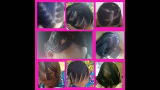 DES TRESSES ET NATTES AFRICAINES POUR ADULTES SANS MECHES NATURAL AFRICAN BRAIDS FOR ADULT [upl. by Verina]