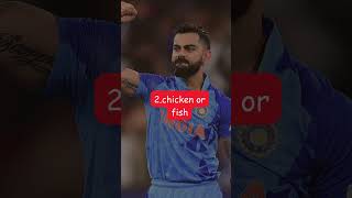 WHAT Virat Kohli EATS Before a Match shorts cricket [upl. by Obellia]