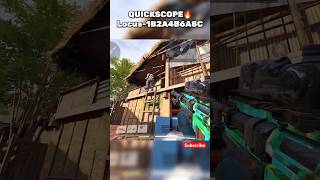 Best LOCUS sniper Loadout codm locus gunsmithcodm [upl. by Eilesor]