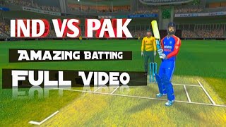 Real Cricket Swipe 😱✅ Big Match Ind Vs Pak Real Cricket Swipe New Update 🔥🎉 Amazing [upl. by Nairad]