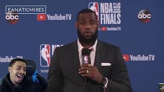 FlightReacts To Reporters Asking NBA Players Stupid Questions [upl. by Siladnerb]